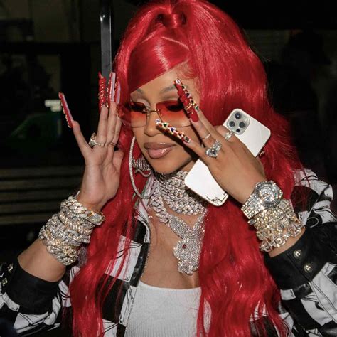 cardi b fingernails.